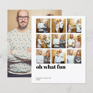 Budget Moderne Minimale Collage Holiday Foto