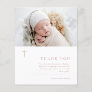 Budget Moderne Minimale Photo Baptism - Hartelijk