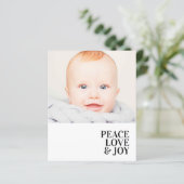 Budget Moderne Minimale Vredesliefdesfeestdag Foto (Staand voorkant)