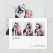 Budget Moderne Minimaliserende Vakantie Foto (Voorkant / Achterkant)