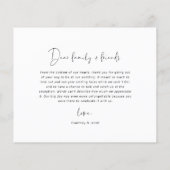 Budget Moderne Minimalistische Foto Hartelijk dank Flyer (Achterkant)