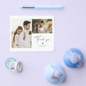 Budget Moderne Minimalistische Foto Hartelijk dank Flyer (Enkel)