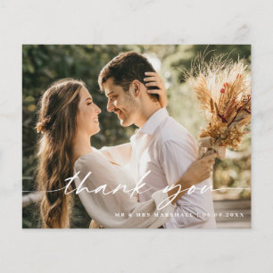 Budget Moderne Minimalistische Foto Hartelijk dank Flyer