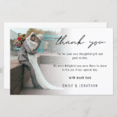 Budget Moderne Minimalistische Fotobruiloft Hartel (Voorkant / Achterkant)