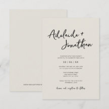 Budget Moderne Minimalistische Innoving van de Wed