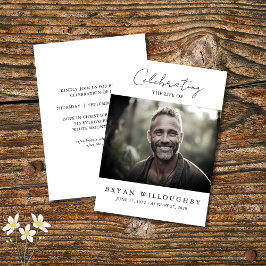 Budget Moderne Minimalistische Uitnodiging voor Be