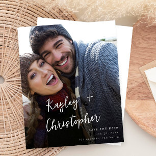 Budget Moderne Naam Foto Verti Chic Opslaan Datum