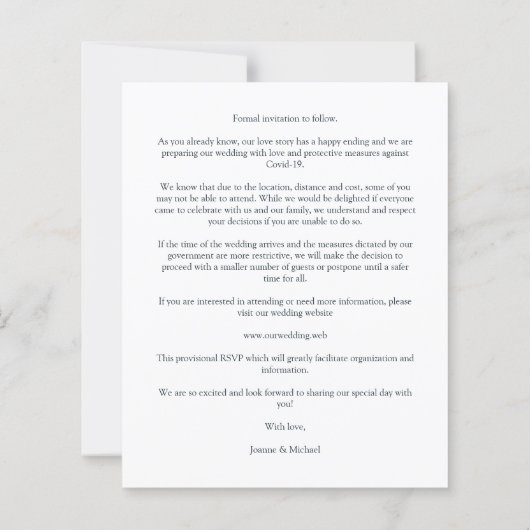 Budget Moderne Onmiddellijke Fotokoppeling met env (Achterkant)