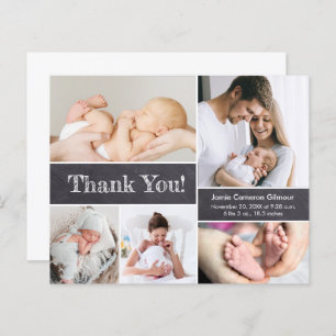 Budget Moderne Photo Collage boy baby shower