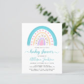 Budget Moderne Rainbow-Baby shower (Staand voorkant)