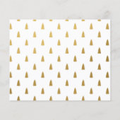 Budget Moderne Retro Lijst Photo Holiday Card (Achterkant)