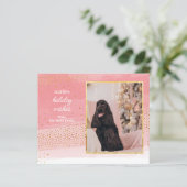 Budget Moderne Roze en Gouden Foto (Staand voorkant)