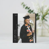 Budget Moderne Side Photo Afstuderen - zwart (Staand voorkant)