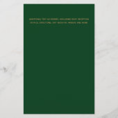 BUDGET Moderne tuinbossen en weddenschappen uitnod (Achterkant)