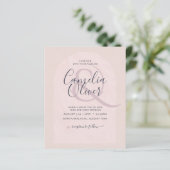 BUDGET Moderne typografie Arch Minimalistische Tro (Staand voorkant)