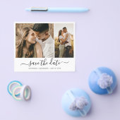 Budget Moderne Typografie Foto slaat de datum op Flyer (Enkel)