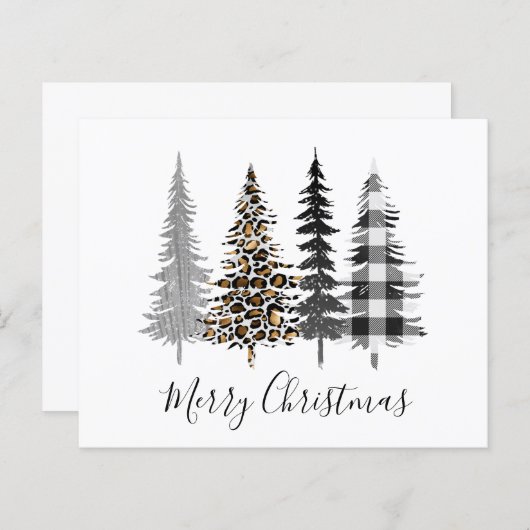 Budget Moderne Vakkerfeestdag Kaart (Voorkant / Achterkant)