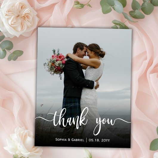 Budget Moderne Volledige Foto Weddenschap Bedankt  Flyer