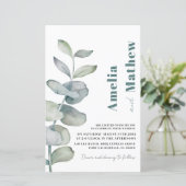 Budget Moderne Waterverf Eucalyputus Groene Bruilo (Staand voorkant)