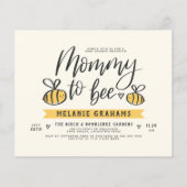 Budget Moedertje To Bee & Honingraat Baby Shower (Voorkant)