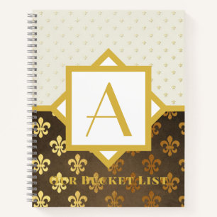 BUDGET Monogram Koppels Bucket List keepomwille Notitieboek