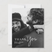 BUDGET Monogrammed Typography Script Fotobruiloft (Voorkant)