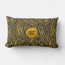 Budget Mooie Meisjesachtige Nep Gouden Glitter Fol Kussen