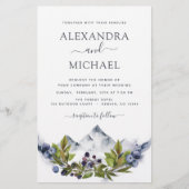 Budget Mountain Rustic Greenery Wedding (Voorkant)