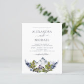 Budget Mountain Rustic Greenery Wedding (Staand voorkant)