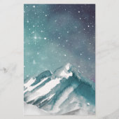 Budget Mountains Pine Winter Weddenschap (Achterkant)