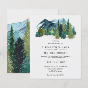 Budget Mountains Pine Winter Weddenschap