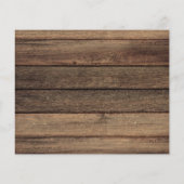 Budget Moving Announc Rustic Farmhouse Wood Flyer (Achterkant)