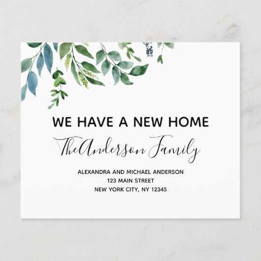 Budget Moving Announcement Voorjaarsgrafie (Voorkant)