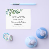 Budget Moving Announcement Voorjaarsgrafie Flyer (Enkel)