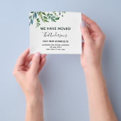 Budget Moving Announcement Voorjaarsgrafie Flyer (Hand)