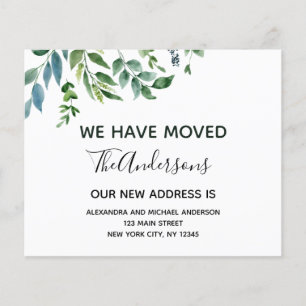 Budget Moving Announcement Voorjaarsgrafie Flyer