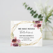 Budget Moving Announge Floral Geometric (Staand voorkant)