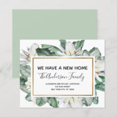 Budget Moving Announge Tropische Floral (Voorkant / Achterkant)
