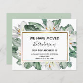 Budget Moving Announge Tropische Floral (Voorkant / Achterkant)