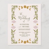 Budget Mystieke Botanische Bruiloft (Voorkant)