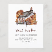 Budget najaar kleuren katoen - Nieuw thuisadres (Voorkant)