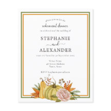 Budget najaar Pumpkin Weddenschap Rehearsal QR Uit