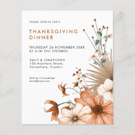 Budget najaar Thanksgiving afvalwater invullen