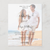 Budget Names Modern Foto 6 Wedding V3 (Voorkant)