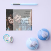 Budget Names Modern Foto 8H Wedding Flyer (Enkel)