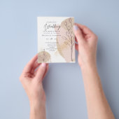BUDGET Natural Earth - Abstracte weddenschappen Flyer (Hand)