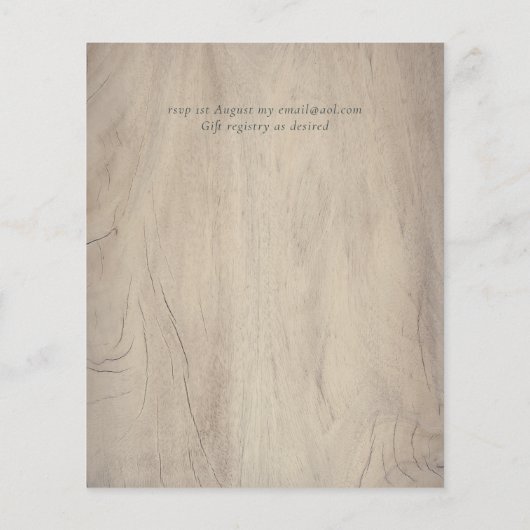 BUDGET Natural Earth Rustic Woodland Bladeren (Achterkant)