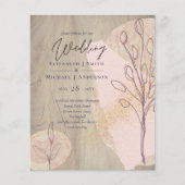 BUDGET Natural Earth Rustic Woodland Bladeren (Voorkant)