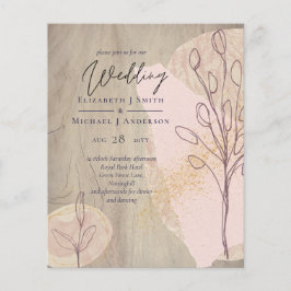 BUDGET Natural Earth Rustic Woodland Bladeren