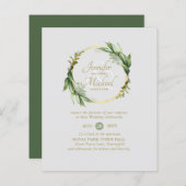 BUDGET Naturen Love Greenerh Wreath Wedding (Voorkant / Achterkant)